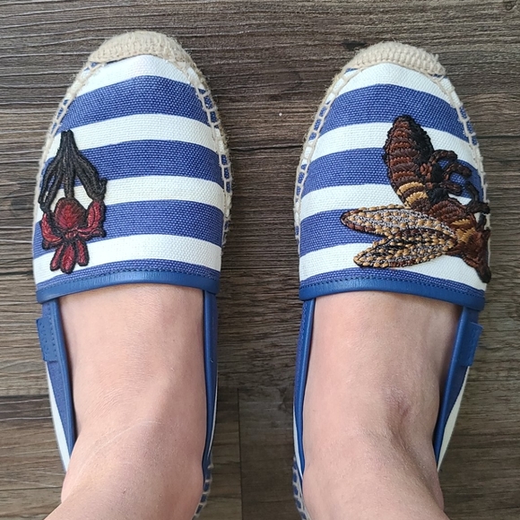 🎉HP🎉 GUCCI Pillar Patch Espadrille 🎉 - Picture 4 of 16